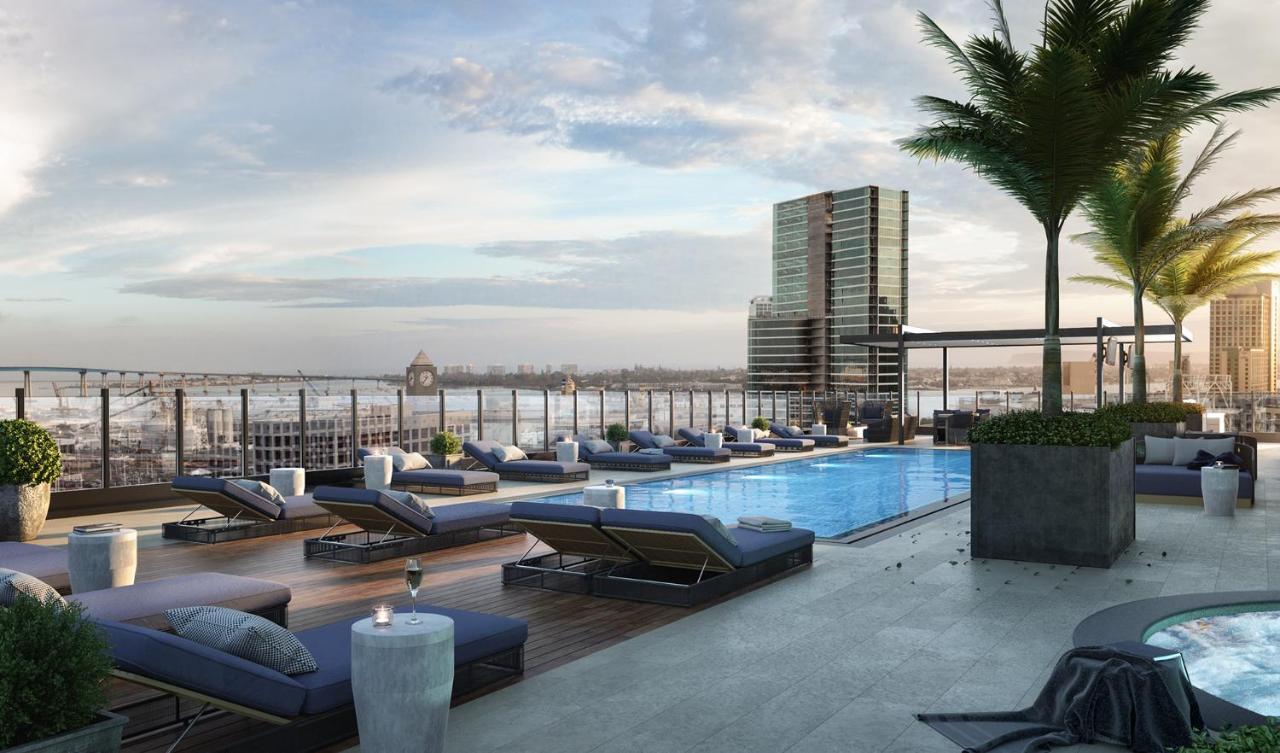 Luxury Designer Suite With Rooftop Pool, Gym San Diego Bagian luar foto